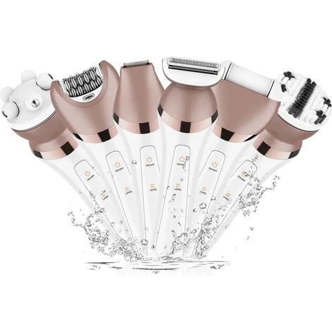 6 in 1 Epilierer Damen Rasierer Bikini Gesicht Körper (1/5)
