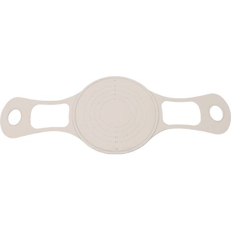 Tapis de cuisson antiadhésif en silicone pour pain au levain, accessoire pour cocotte ronde beige (1/5)