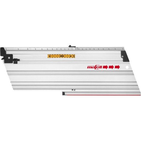 Mafell – Rail de guidage 370 mm pour scie circulaire K 85 et KSS 80 – Coupe précise en longueur et biais – Compatible avec rainureuse NFU 50