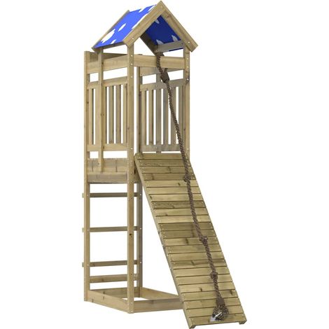 Outdoor Playset Impregnated Wood Pine vidaXL (1/5)
