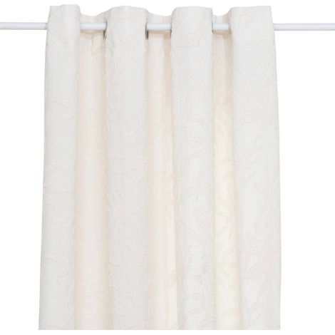 Cortina Willow jacquard marfil 135x260cm - Atmosphera créateur d'intérieur