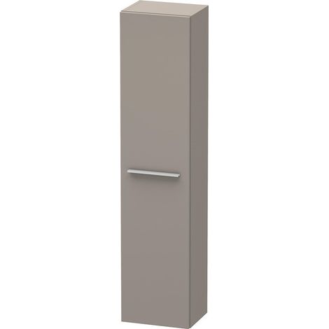 Mobile semi alto Duravit X-Large 1150, 1 anta in legno, incernierato a destra, 300 mm, Colore (anteriore/corpo): Basalto opaco decoro opaco - XL1150R4343