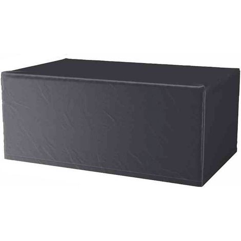AeroCover Schutzhülle für Tische 220x110x70 cm Schutzhaube Gartentische Tischhülle