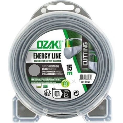 Fil nylon débroussailleuse Ozaki Energy Line 3 mm  15 mètres