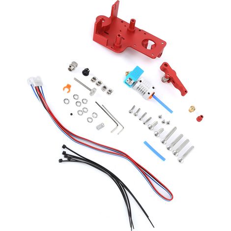 Extruder-Kit mit 2 Zahnrädern, kurzer Montageplatte und Zubehör für 3D-Drucker (Ender‑3 3S V2) (1/5)