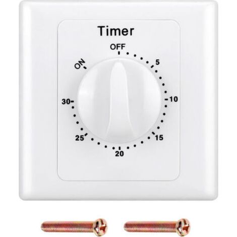 220 V Timer Switch High Performance Pump Electronic Control Countdown Mechanical Socket Time Switch-30min (1/3)