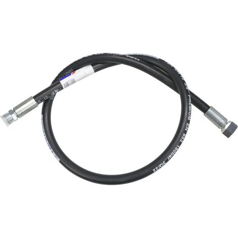 Manguera hidráulica rosca M18x1,5 recta L-1140 mm DN10-1SN AB-10-1140 P11P21 Bizon 5040/32/080/0 18,0 MPa PZL HYDRAL (1/2)
