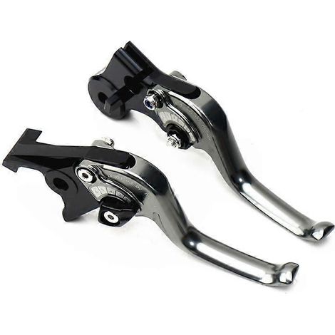 Embrayage de frein court à deux doigts en alliage d'aluminium modifié pour Suzuki GSX250R DL250 GW250 (gris) (1/5)