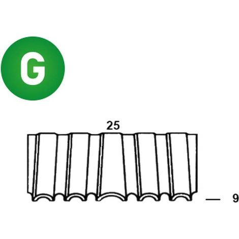 18 000 Agrafes Croco Wn25-09 - 25x9 mm - D-Work