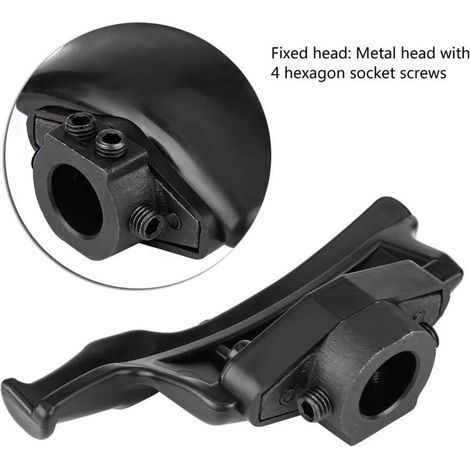 Tête de Canard Démount de changeur de Pneu, Machine de Changement de Pneu Noir, tête de démontage en Nylon Plastique 30mm (1/4)