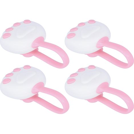 Stück rutschfeste Bettdeckenbefestigungen, Bettbezugclips, Lakenclips (Rosa) (1/5)
