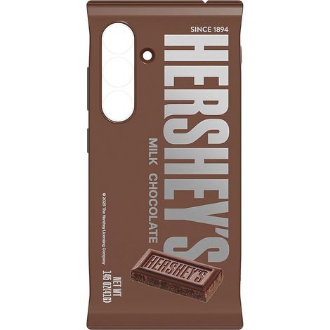 Custodia per Samsung Galaxy S25 color cioccolato Hershey's marrone (1/3)