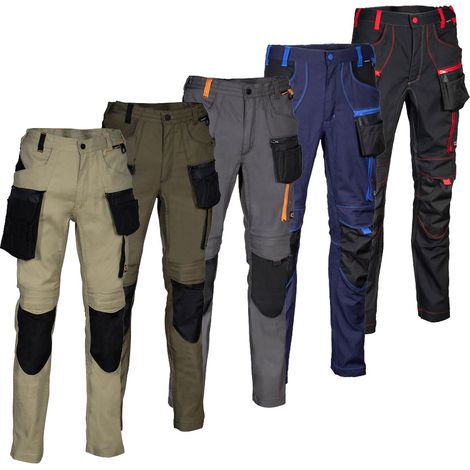 Pantalones de trabajo Cofra Biwer - 46 (EU) - Blu