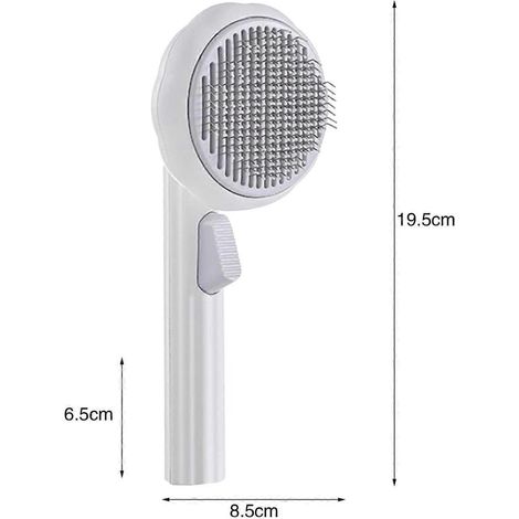 Peigne à nœuds pour animaux 2024, brosse de toilettage pour animaux, outil de toilettage pour poils d'animaux, peigne de massage pour animaux Singularity (1/5)
