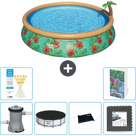 Bestway Bestway Fast Set Ronde - 457x84 cm - 7-pièces S195 (1/5)