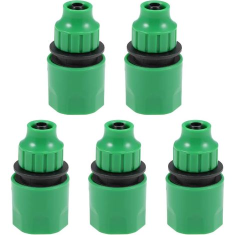 5 Stück Schnellverbinder Schlauchadapter 8 mm Innendurchmesser Rohrverschraubung für Gartenbewässerungssystem