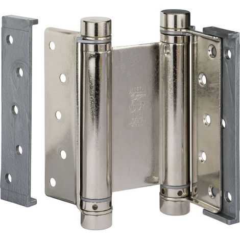 CERNIERA BOMMER NICHELATA H 125 MM- ALDEGHI LUIGI SPA- 1,0 coppie