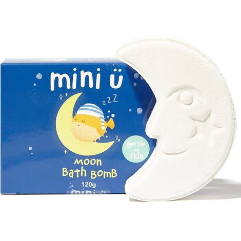 Moon – eine sprudelnde Badebombe für Kinder, die einen bunten Wirbel erzeugt, Mini-U (1/3)
