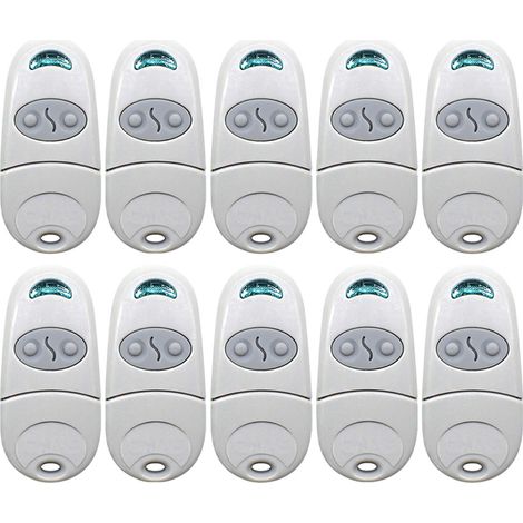 10 Pièces Télécommande D'Ouverture de Porte Garage TOP 432NA 433,92 MHz Copie Contrôleur Portail Ouvre-Porte (1/5)