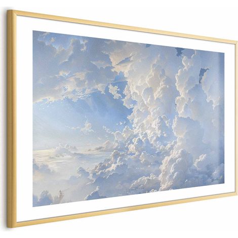 Poster – Die Sonne enthüllt die Geheimnisse der Wolken: Spektakuläre Bilder am Himmel (1/4)