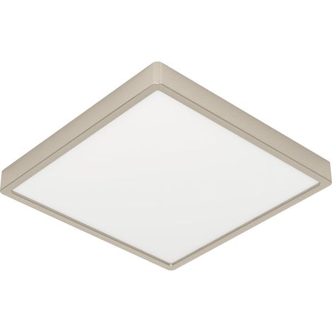 Plafonnier LED Fueva 6, lampe de plafond carrée, éclairage de bureau (1/5)