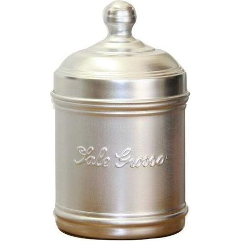 Pot de papier aluminium pour gros sel, dimensions 10 cm x 12 cm, Ottinetti