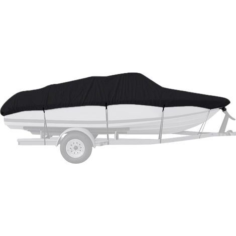 Housse de bateau/yacht imperméable en tissu Oxford en forme de V, pare-soleil, antirouille et protectrice (420270 (210D)) (1/5)