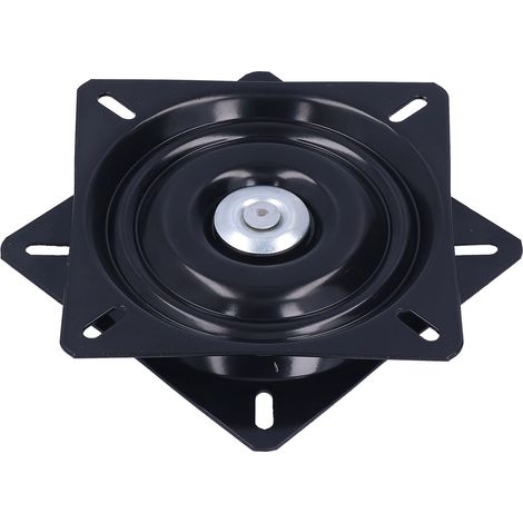 Plateau tournant à roulement à 360°, grande capacité de charge, facile à utiliser et à installer, base pour tabouret, idéal pour bar, maison ou bureau. (1/5)