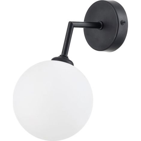 Applique Dorado Light Prestige 1xG9 nero vetro bianco (1/3)