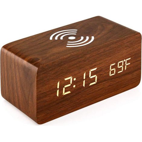 Horloge Murale Luminescente 12 Pouces (30cm) - Brillante dans le Noir - Silencieuse à Quartz - Décoration pour Bureau ou Maison