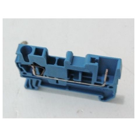 Bloc de jonction bleu borne à ressort pour fil 2.5mm² circuit neutre ST 2.5/ 1P BU PHOENIX CONTACT 3040656