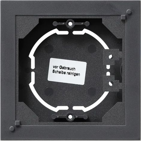 Gira Caja sup. 1f plana System 55 Antracita [021928], 0219 28