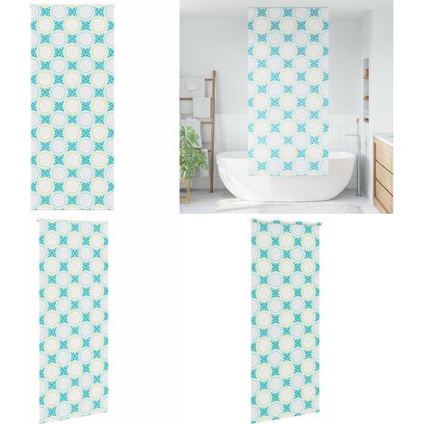 vidaXL Store enrouleur de douche 90x240 cm largeur du tissu 86 cm (1/5)