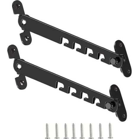 HOXILEELEOButée de fenêtre et de porte - 2 pièces - Limiteur d'ouverture de fenêtre - Sécurité des fenêtres - Verrouillage enfant - 16 cm -