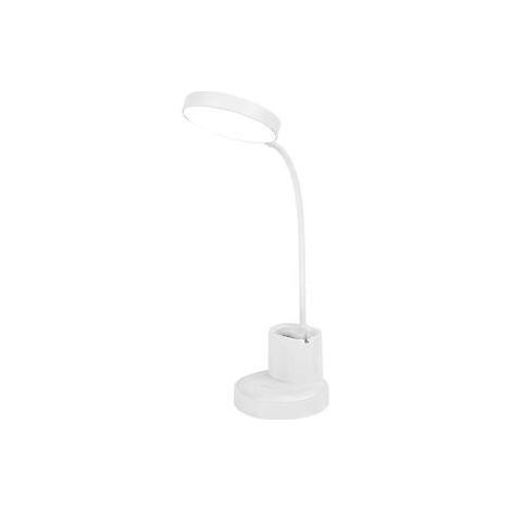 Ästhetische, multifunktionale Schreibtischlampe mit kabellosem Ladegerät, augenschonende Schreibtischlampe zum Lesen, ideal für Studentenwohnheime, automatisch