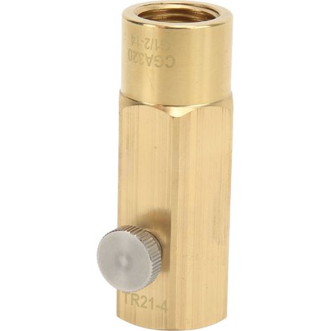 Adaptateur de recharge bouteille CO2, laiton basse température, compatible siphon d'eau gazeuse, raccord de remplissage pour cartouche, valve filetée, kit accessoire. (1/5)