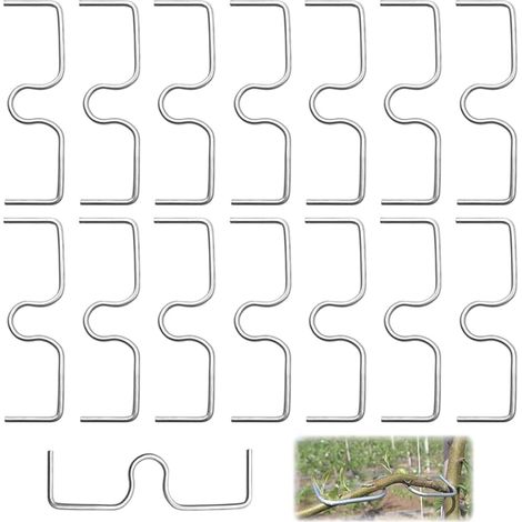 Astspreizer – 15er-Pack – Verzinktes Metall – M-Form zum Biegen – Für Obstbäume und Garten – 13 cm (1/5)