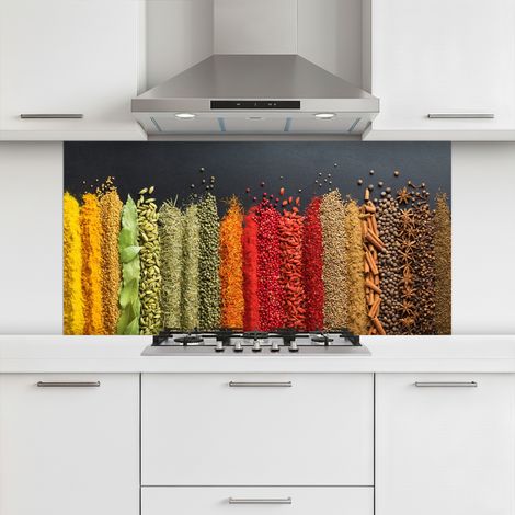 CRÉDENCE CUISINE Épices - Herbes - Emplois - Rainbow 120x60 cm (1/5)