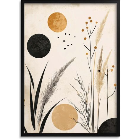 Wandposter Geometrie Natur Wandbild Modern Grafik Poster