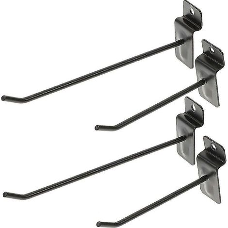 Lot de 30 crochets pour panneaux muraux à lattes, accessoires de garage, crochets et supports de suspension (1/5)