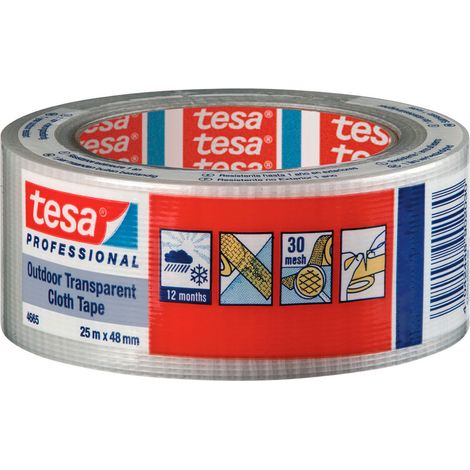 Tesa Nastro Adesivo Trasparente 48 Millimetri X 25 M (6) (1/2)