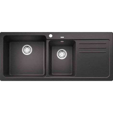 Evier Blanco Naya 8S Silgranit - 000000 - Egouttoir A droite (1/2)