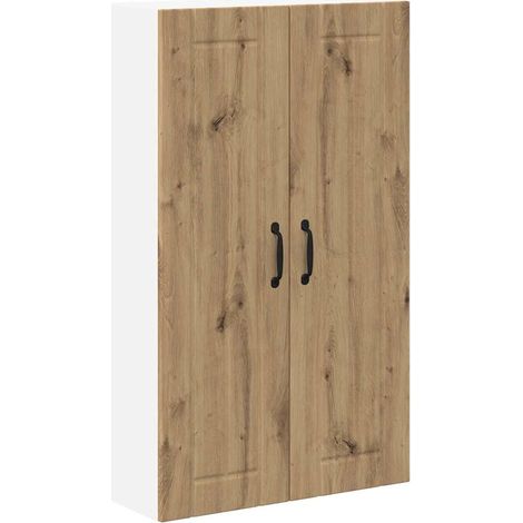Meubles de Rangement,Armoire de cuisine Chêne artisanal 60 x 31 x 100 cm CFW453325 (1/5)