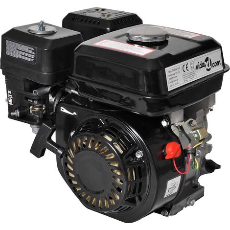 Motore a Benzina Nero 6,5 HP 4,8 kW (1/5)