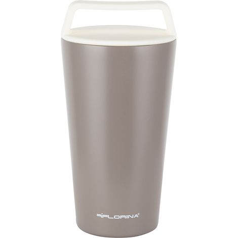 Mug isotherme VERDI 450 ml gris clair