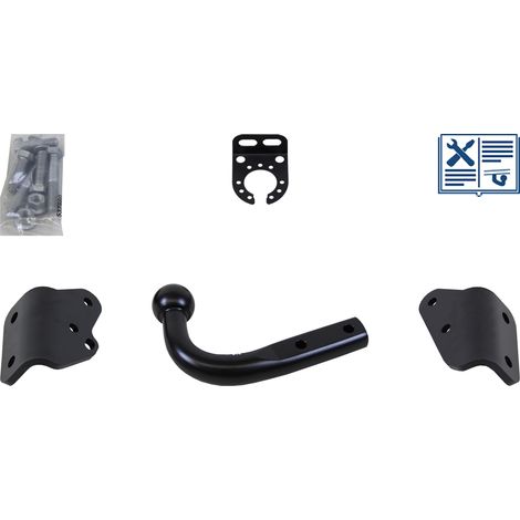 Attelage col de cygne Brink + faisceau Erich Jaeger spécifique 13 broches - VW AMAROK (1/2)