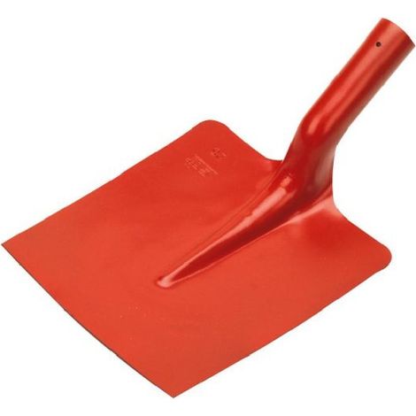 Pelle de terrassier carrée sans manche – Acier traité thermiquement – Dureté 45 à 50 HRC – 25 à 27 cm – MOB (1/2)