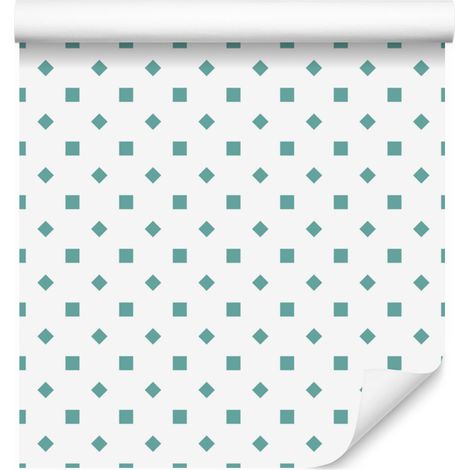 Papier peint à pois blancs et gris clair, détails nets, 50 x 1000 cm (1/5)