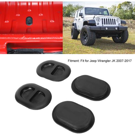 Wasserdichte Gummistopfen für das Fahrgestell, passend für Jeep Wrangler JK 2007-2017 (1/5)