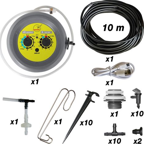 Autonomes Set 10 Pflanzen Jardibric